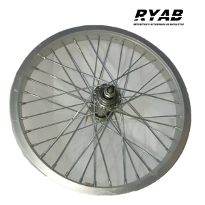 Rueda Trasera De Bicicleta Rodado 16 En Aluminio