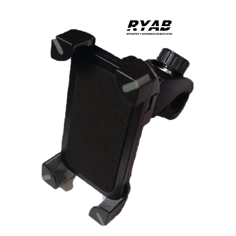 Soporte porta celular para Motos y Bicis hasta 18 x 9cm